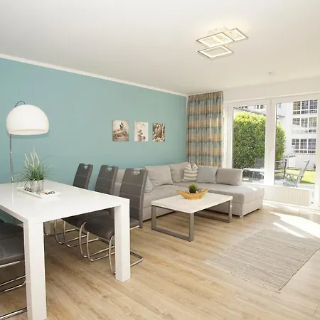 Haus Nordstrand Ferienwohnung 28 Mit Sauna- Und Schwimmbadnutzung Im Ahoi Sellin Apartment Goehren (Ruegen)