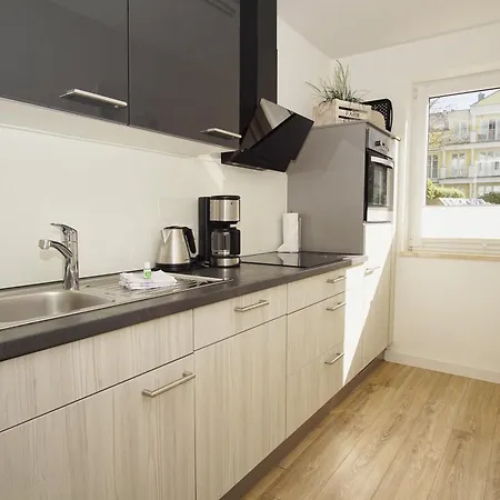 Haus Nordstrand Ferienwohnung 28 Mit Sauna- Und Schwimmbadnutzung Im Ahoi Sellin * Goehren (Ruegen)