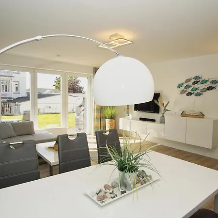Apartment Haus Nordstrand Ferienwohnung 28 Mit Sauna- Und Schwimmbadnutzung Im Ahoi Sellin *