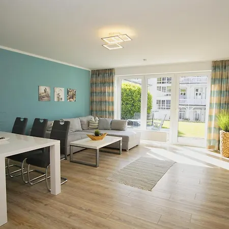 Apartment Haus Nordstrand Ferienwohnung 28 Mit Sauna- Und Schwimmbadnutzung Im Ahoi Sellin Goehren (Ruegen)